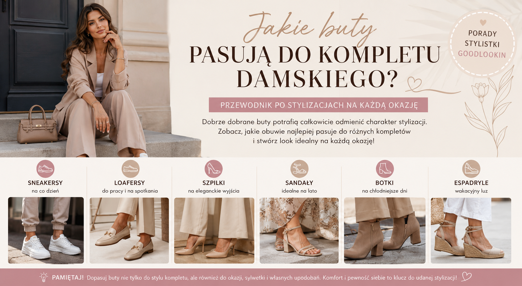 Jakie buty pasują do kompletu damskiego? Przewodnik po stylizacjach na każdą okazję